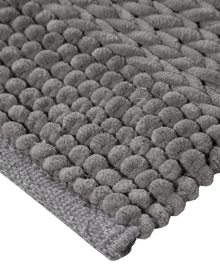 Affinity Linens Braided and Loop Chenille Oversized 22" x 60" Bath Rugs