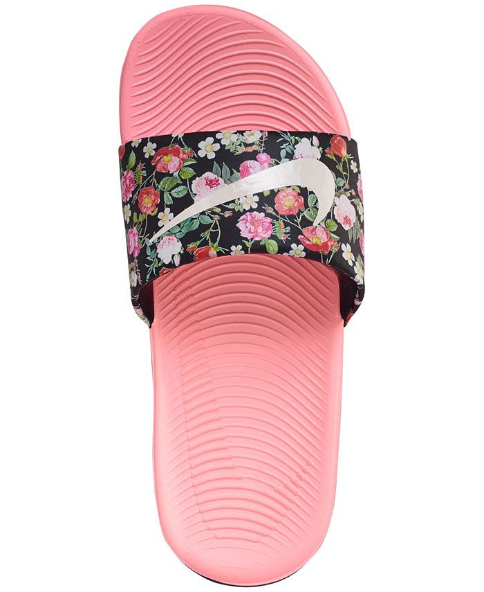 Nike Girls Kawa Slide Sandals from Finish Line & Reviews - Finish Line ...