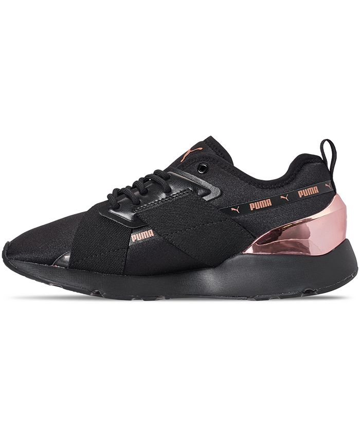 Puma Women's Muse X-2 Casual Sneakers from Finish Line - Macy's