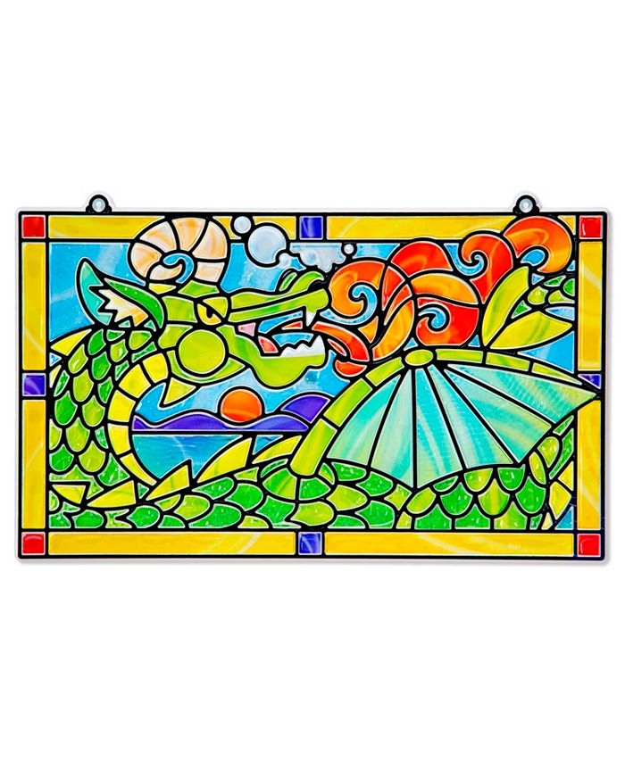 Melissa and doug sale stained glass christmas