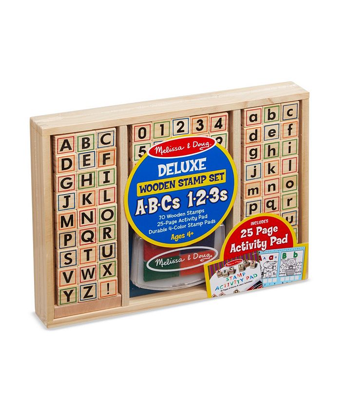 Melissa and doug new arrivals alphabet stamps