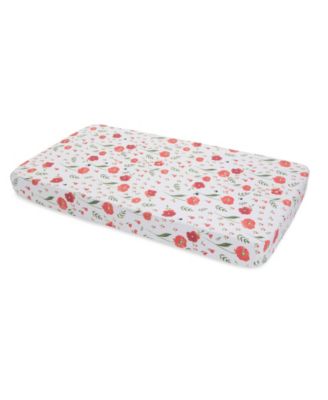 poppy crib sheet