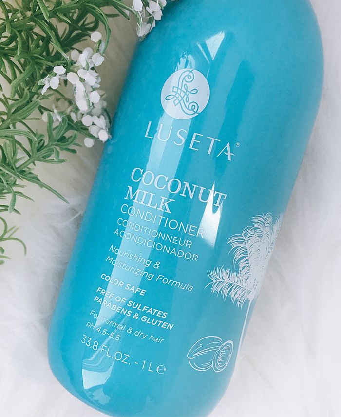 Luseta Beauty Inc Luseta Coconut Milk Conditioner 33.8 Ounces Macy's