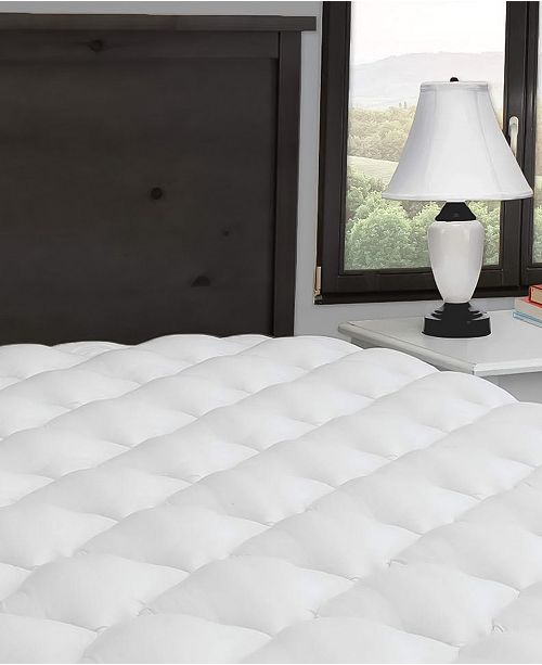 eLuxury Extra Plush and Extra Thick King Mattress Pad ...