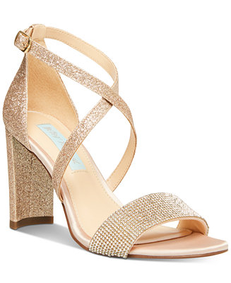 Betsey Johnson Betsey Johnson Bella Evening Sandals, Created for Macy's ...