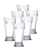 macy's fluted highball glasses