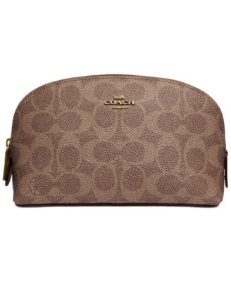 coach signature cosmetic case