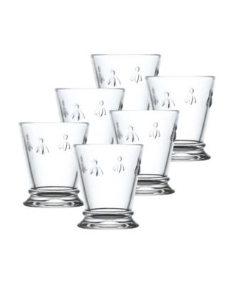 La Rochere Napoleon Bee 10-ounce Tumbler, Set of 6