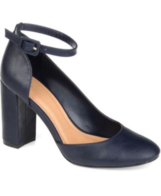 navy blue heels macy's