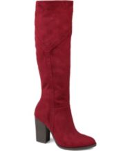 Macys boots red clearance