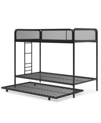 Elia Triple Twin Metal Bunk Bed