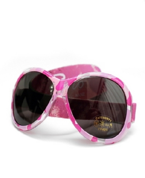 image of Banz Retro Baby Girls Wrap Around Sunglasses