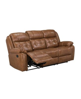 Standard Furniture - Holbrook Manual Motion Reclining Sofa, Light Brown