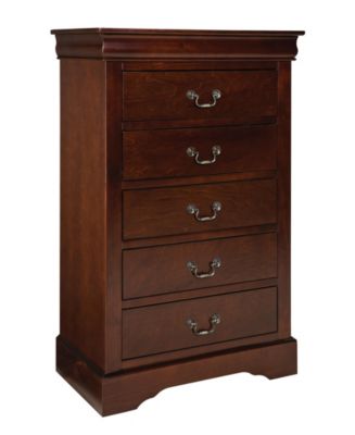 Lewiston 5-Drawer Chest - Macy's