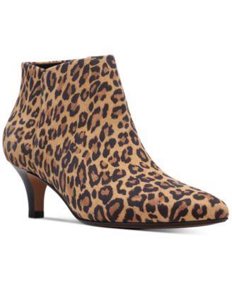 clarks leopard skin shoes