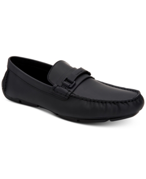Calvin Klein Men's Kamden Loafers Men's Shoes In Black | ModeSens