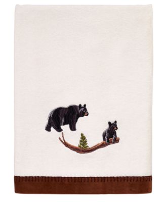Black Bear Lodge Bath Towel