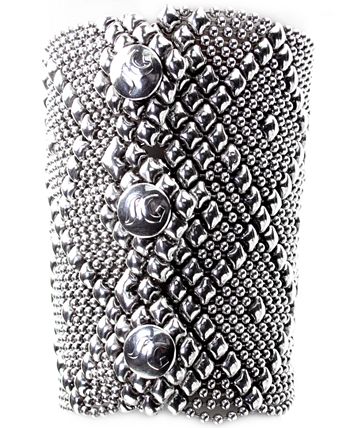 SG Liquid Metal - B11-AS Silver Mesh Bracelet