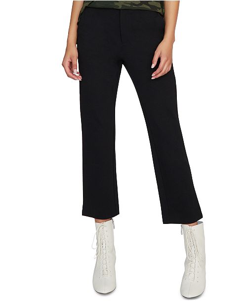 Sanctuary Oxford Cropped Capri Pants Reviews Women Macy S