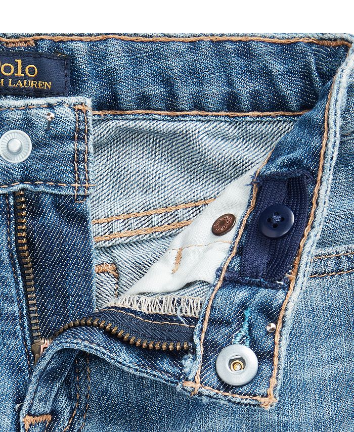 Polo Ralph Lauren Toddler Girls Astor Slim Boyfriend-Fit Jeans - Macy's