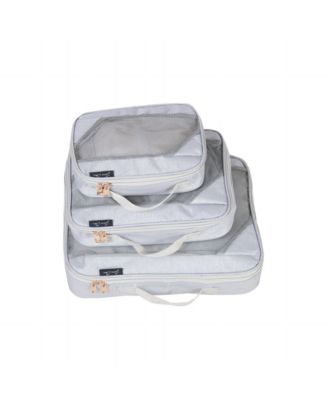 white packing cubes