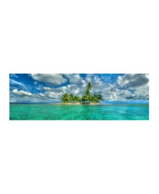 Colossal Images - Island Getaway Canvas Art, 18 x 58