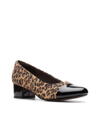 clarks chartli diva leather pump