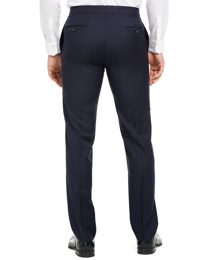 calvin klein slim fit tuxedo pants