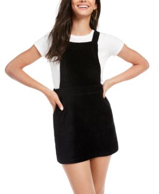 Rewash - Juniors' Knit Corduroy Skirtall Dress
