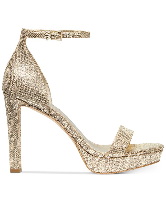 michael michael kors margot platform dress sandals