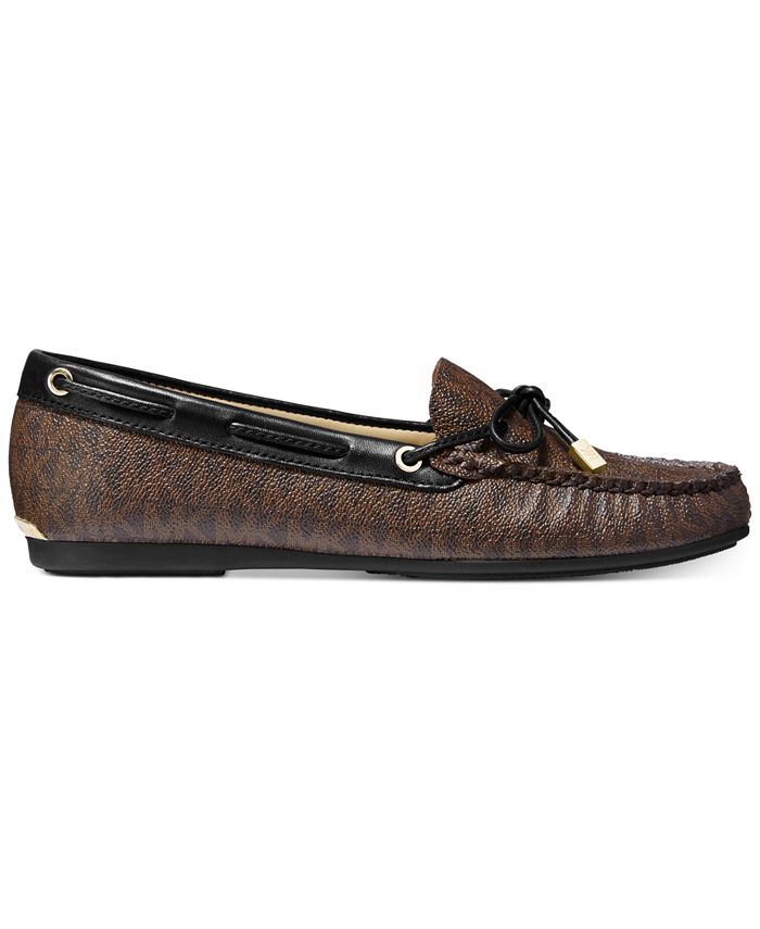 michael kors sutton moccasin black