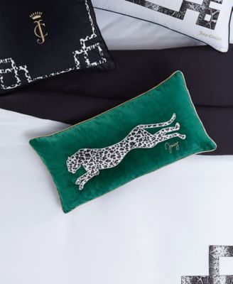 Velvet Cheetah Decorative Pillow, 14" x 24
