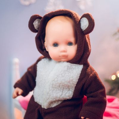 The Queen's Treasures 15" Baby Doll Clothes, Bitty Bear Sleeper Pajama Romper Onesie