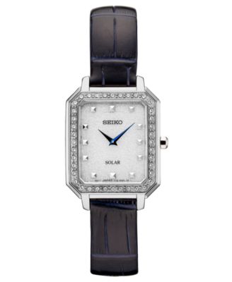 seiko solar watch leather band
