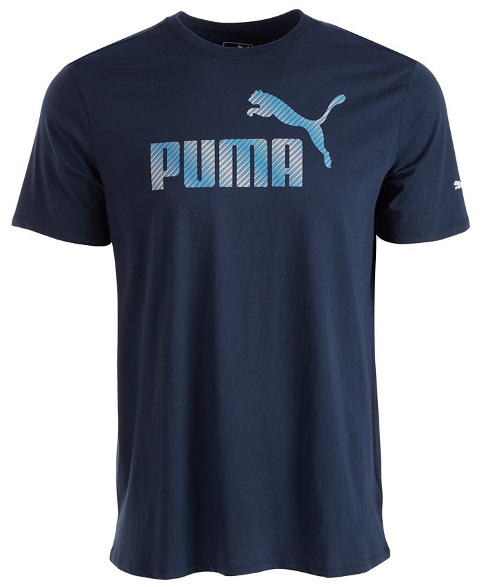 Puma Men's Printed-Logo T-Shirt - Macy's