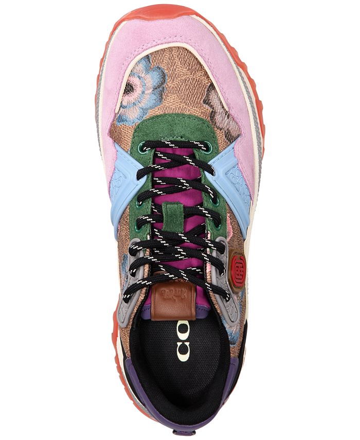 coach c245 high top knit runner