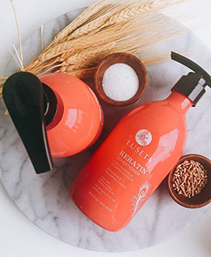 Luseta Beauty Inc Luseta Beauty Keratin Smooth Shampoo & Conditioner Set 33.8 Ounces Macy's