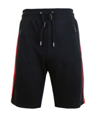 mens jogging shorts with zip pockets