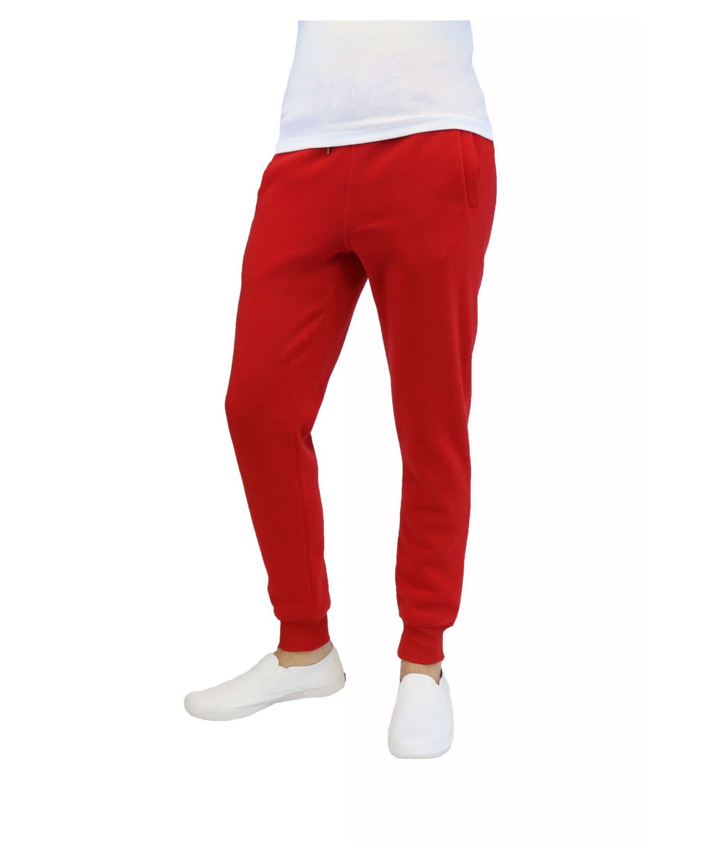 Мужские брюки Galaxy By Harvic Slim Fit Jogger, цвет: Чёрный — фото 6