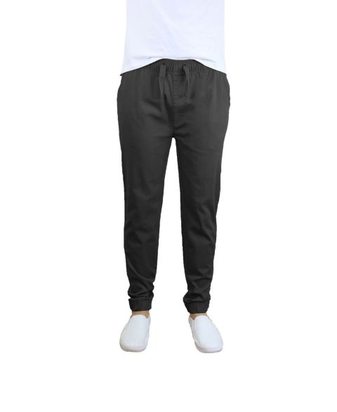 Мужские брюки Galaxy By Harvic Basic Stretch Twill, цвет: Чёрный