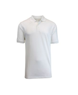 white polo shirt short sleeve