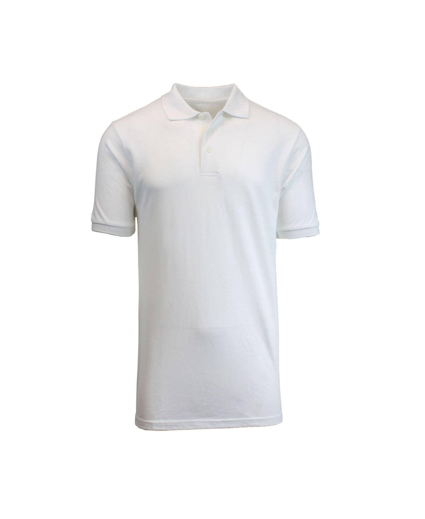 Мужское поло Galaxy By Harvic Short Sleeve Pique Polo Shirts, цвет: Чёрный — фото 10