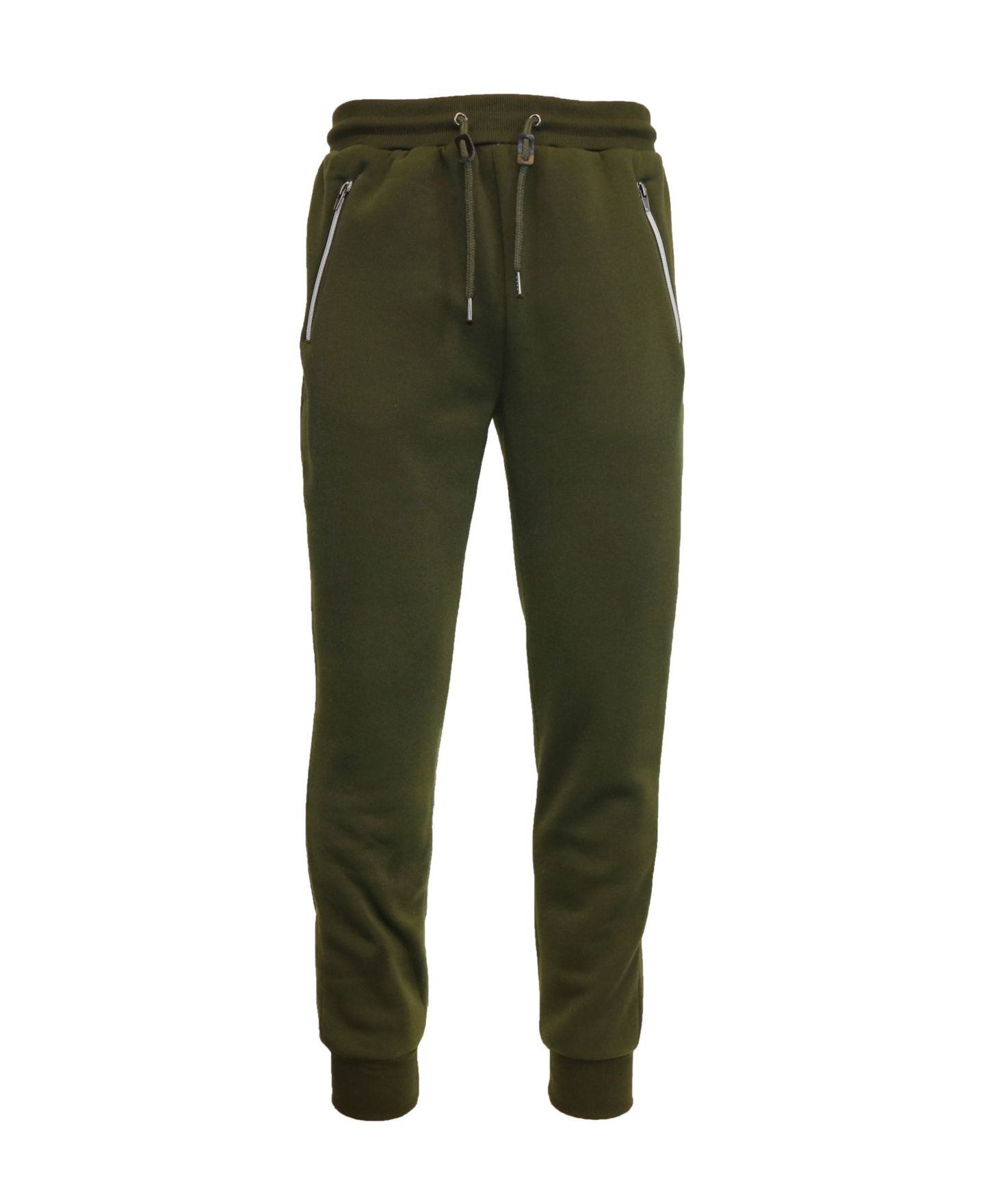 Мужские брюки Galaxy By Harvic Slim Fit Jogger Pants with Zipper Pockets, цвет: Чёрный — фото 11