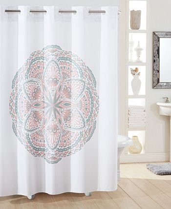 Hookless - Henna Medallion Shower Curtain