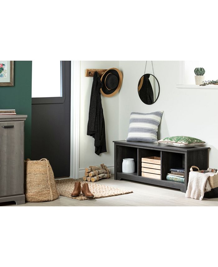South Shore Vito Storage Bench - Macy's