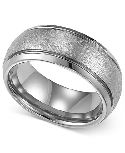 triton tungsten ring band