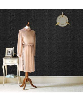 Graham Brown Crocodile Black Wallpaper