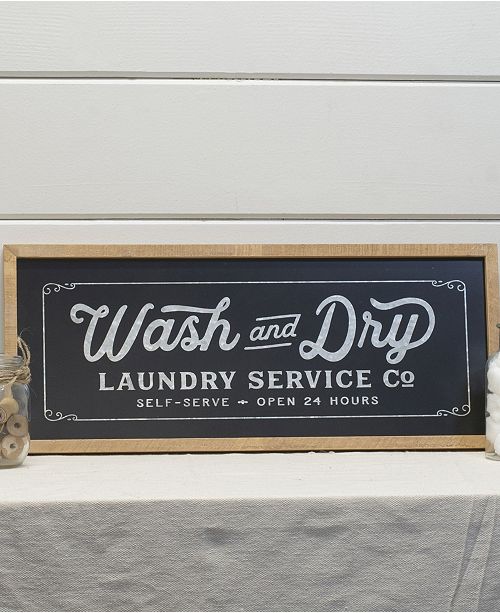 Vip Home Garden Vip Home International Wood And Metal Laundry