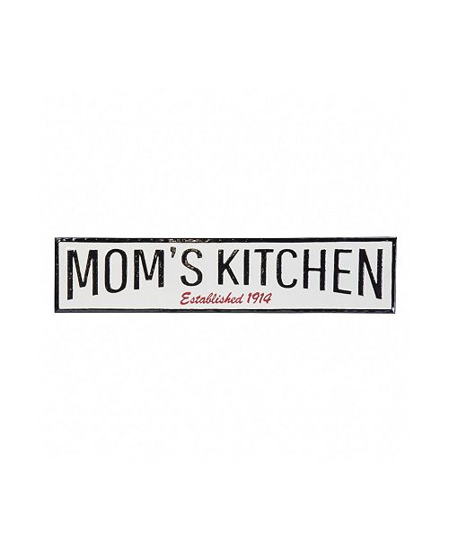 Vip Home Garden Vip Home International Metal Moms Kitchen Sign