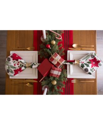 Woodland Christmas Napkin , Set of 6